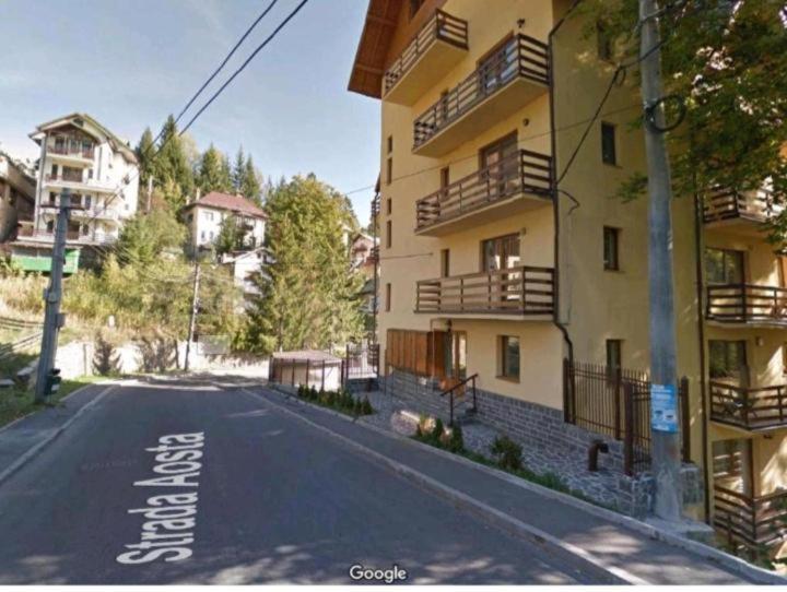Apartament Aosta Central Sinaia Lägenhet Exteriör bild